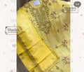 Mul Chanderi kurta dupatta set adorned with delicate hand Chikankari